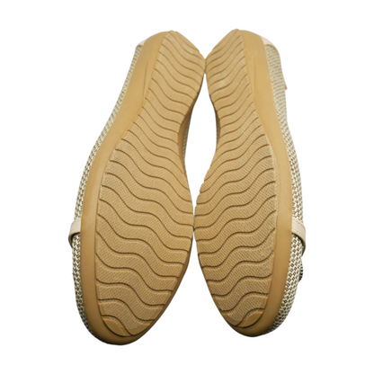 Beige Slip-On Flats