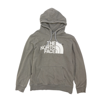 Gray Solid Hoodie Pullover