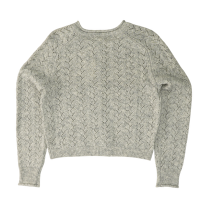 Gray Cardigan Sweater