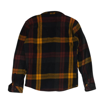 Multi Plaid Flannel Button Down