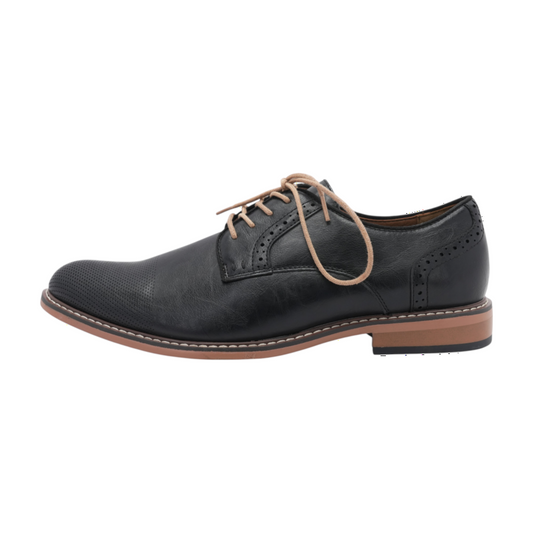 Madden Black Lace-Up Dress Shoes – Image 1