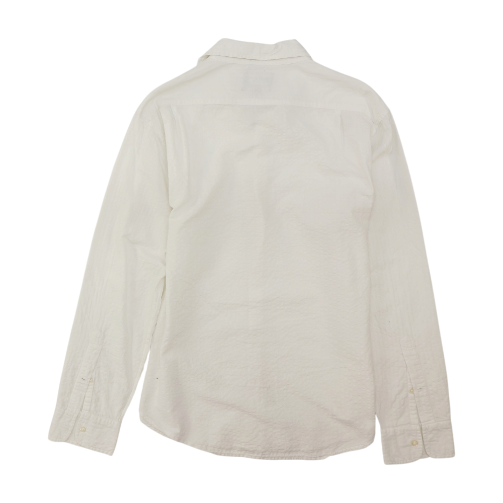 Bonobos White Solid Long Sleeve Button Down – Image 2