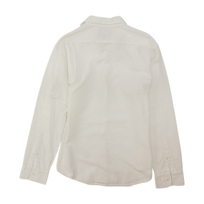 Bonobos White Solid Long Sleeve Button Down – Image 2