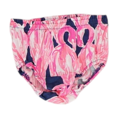 Pink Print Diaper Cover