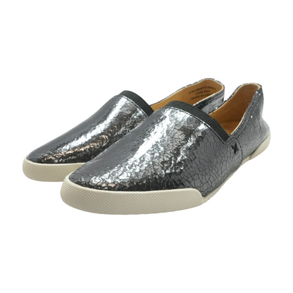 Gray Slip-On Flats