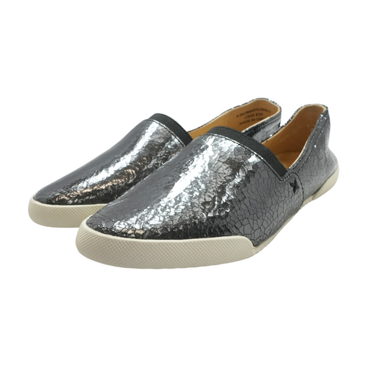 Gray Slip-On Flats