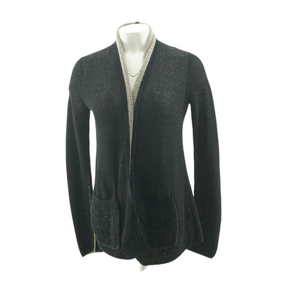 Black Cardigan Sweater