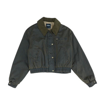 Brown Solid Jacket