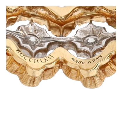 1/3 ctw 18K Two-Tone Gold Diamond Band Ring