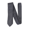 Gray Print Neck Tie