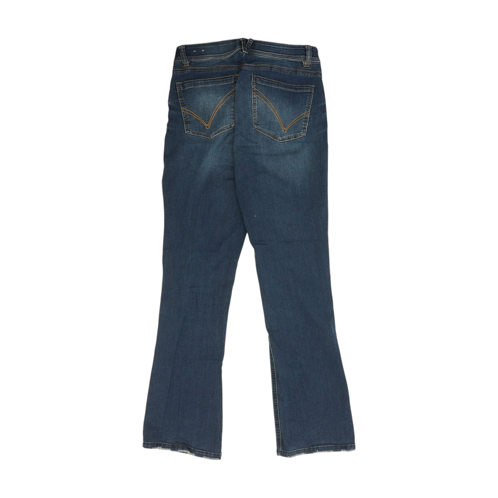 Blue Bootcut Jeans