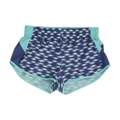 Blue Solid Active Shorts
