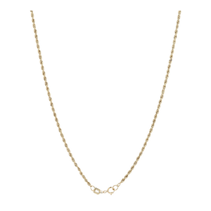 10K Yellow Gold Chain Necklace