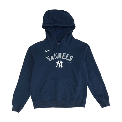 Navy Graphic Hoodie Pullover