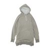 Gray Solid Hoodie Pullover