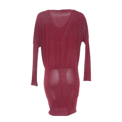Burgundy Midi Dress