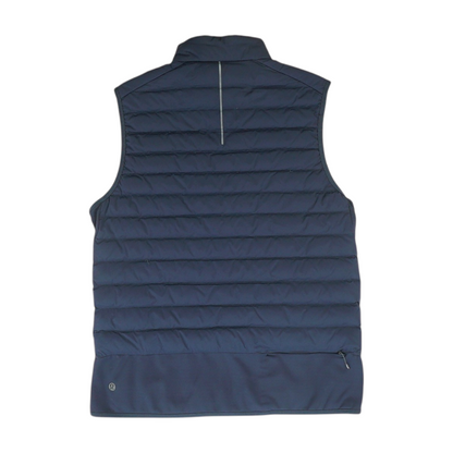 Navy Solid Active Vest