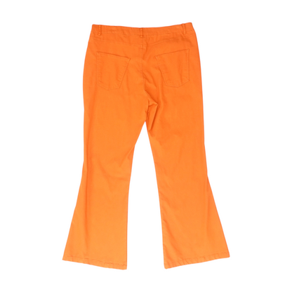 Orange Regular Pants