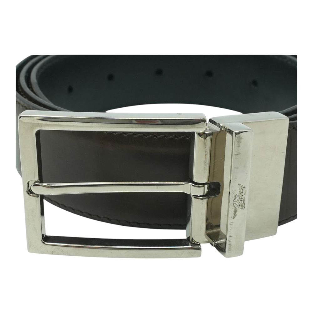 Black Reversible Leather Belt