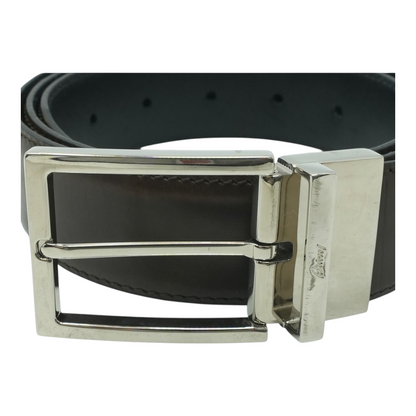 Black Reversible Leather Belt