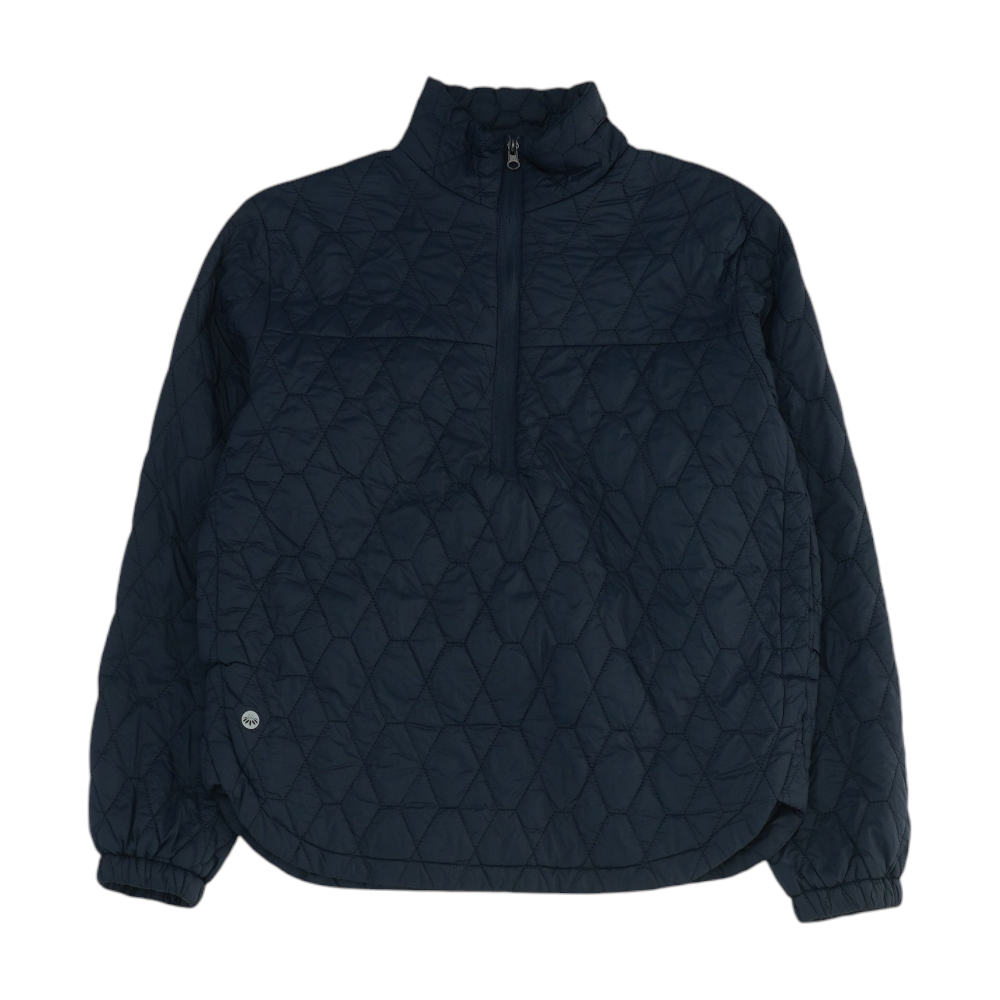 Navy Solid 1/4 Zip Pullover