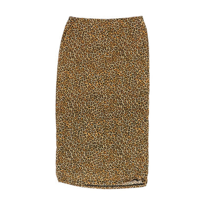 Brown Midi Skirt