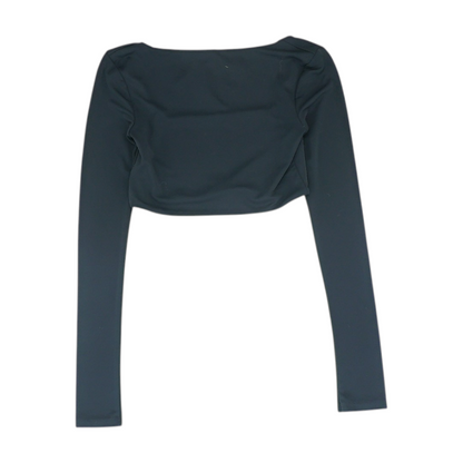 Black Cropped Blouse