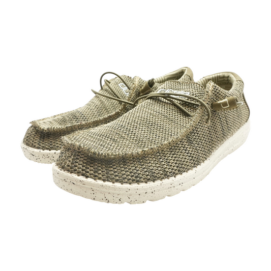 Brown Lace-Up Casual Shoes