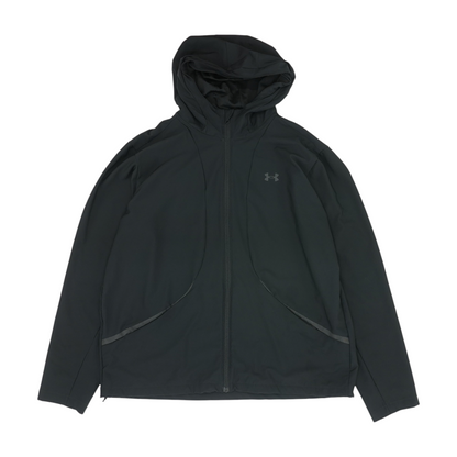 Black Solid Active Jacket