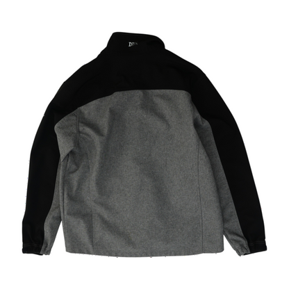 Gray Color Block Active Jacket