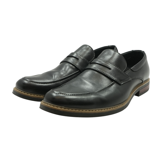 Black Slip-On Dress Shoes