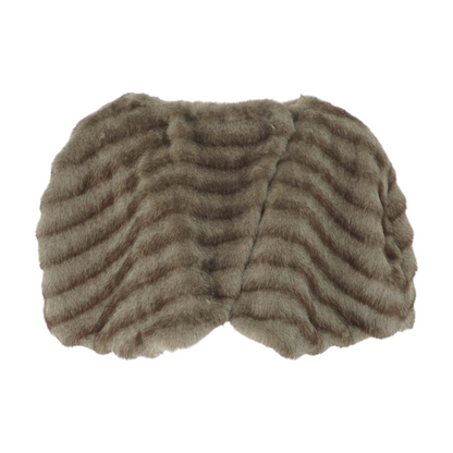Brown Animal Print Cardigan Sweater