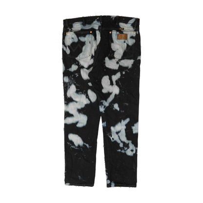 Navy Print Regular Jeans