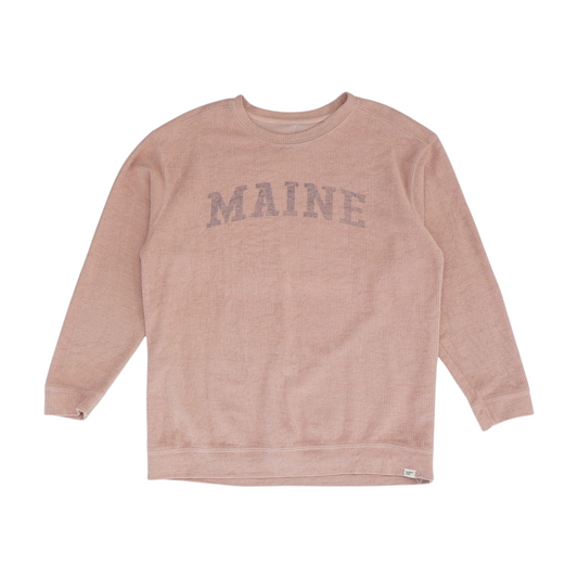 Pink Solid Sweatshirt Pullover