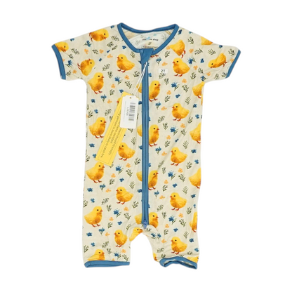 Ivory Graphic One-Piece