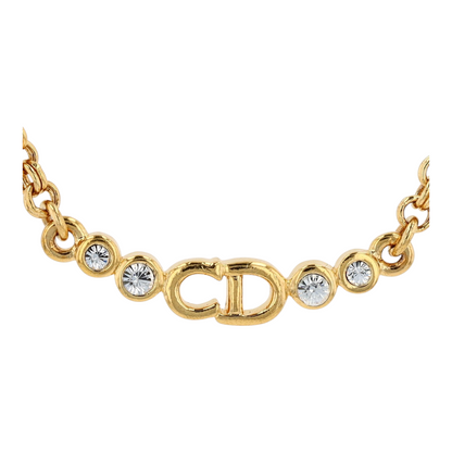 Costume Crystal Pendant Necklace