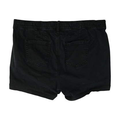 Black Plus Solid Chino Shorts