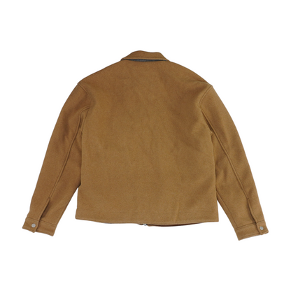 Tan Solid Jacket