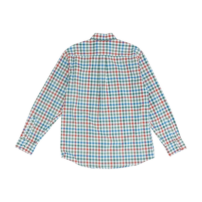 Multi Check Long Sleeve Button Down