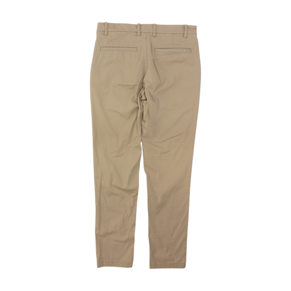 Khaki Straight Pants