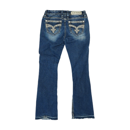 Blue Bootcut Jeans