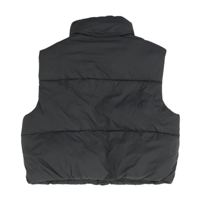 Black Solid Vest