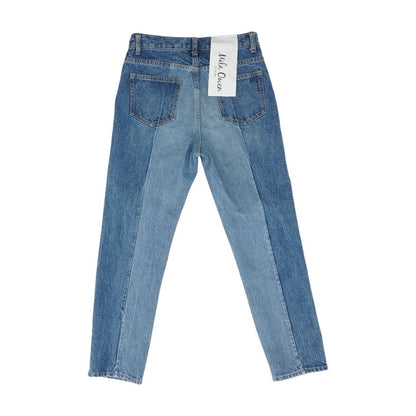 Blue Solid Jeans