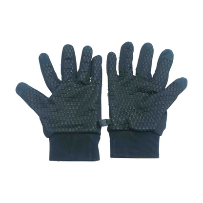 Black 100% Polyester Gloves