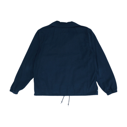 Black Solid Denim Jacket