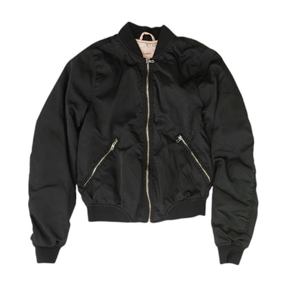 Black Solid Lightweight Jacket