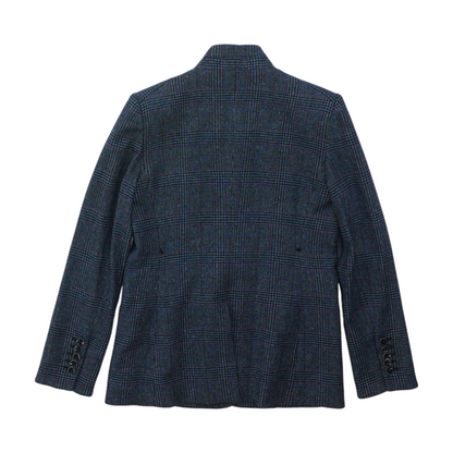 Blue Plaid Blazer
