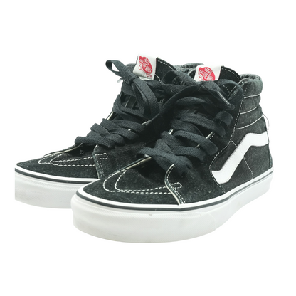 Black High-Top Athletic Shoes