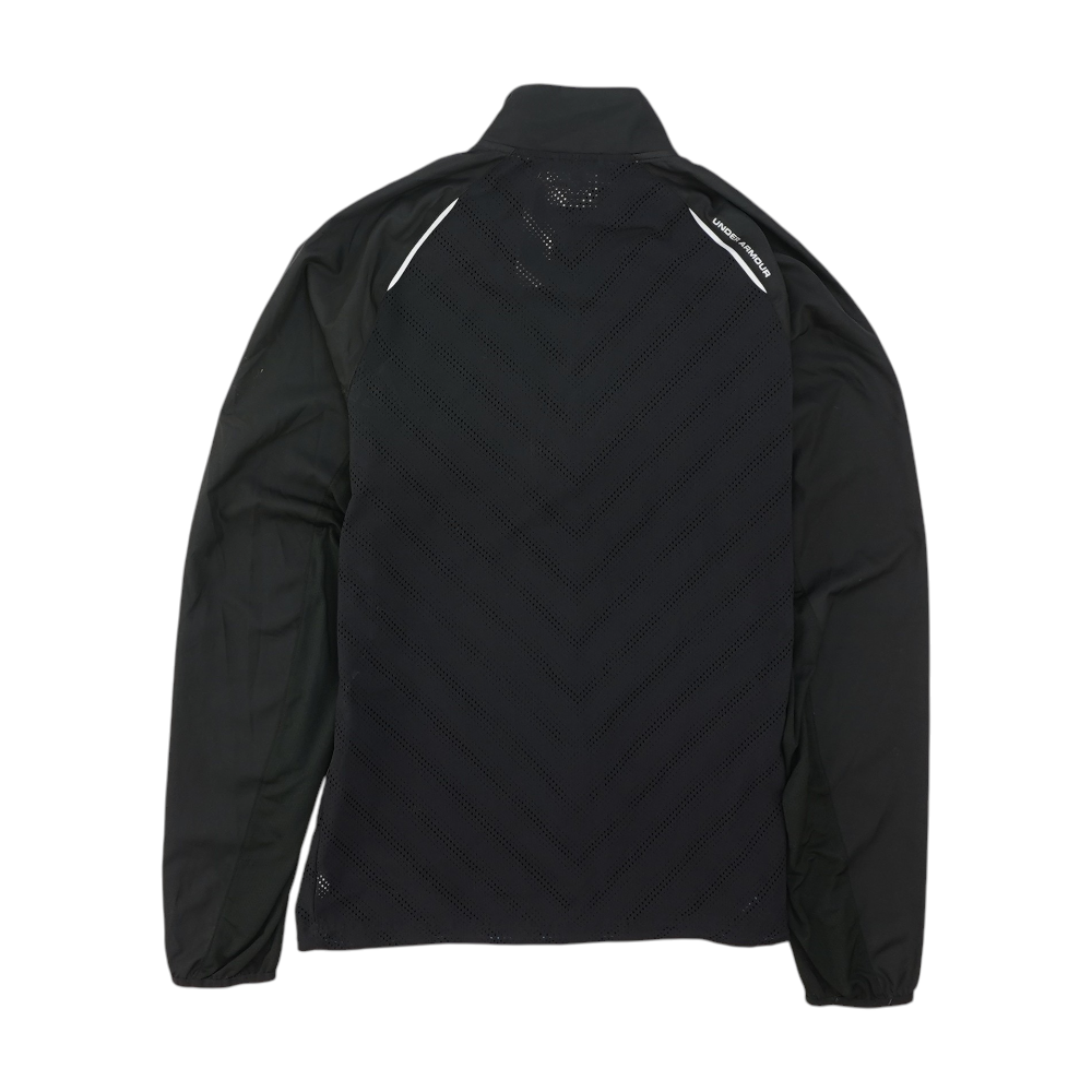 Black Solid Active Jacket