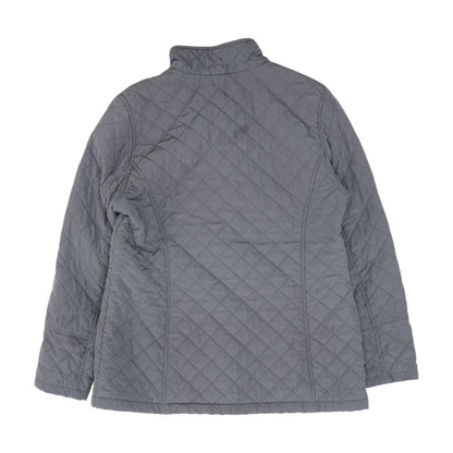 Gray Solid Lightweight Jacket